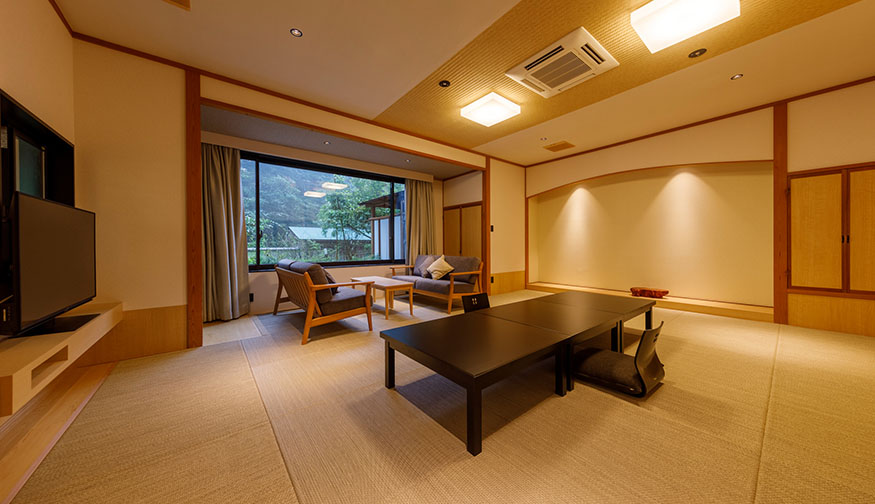 庭園露天風呂付和室の詳細写真