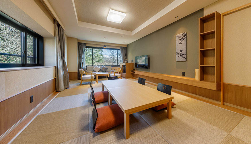 ゆったり信楽焼露天風呂和室の詳細写真