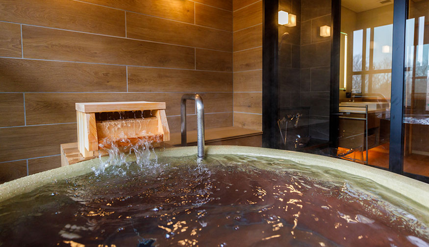 ゆったり信楽焼露天風呂和室の詳細写真