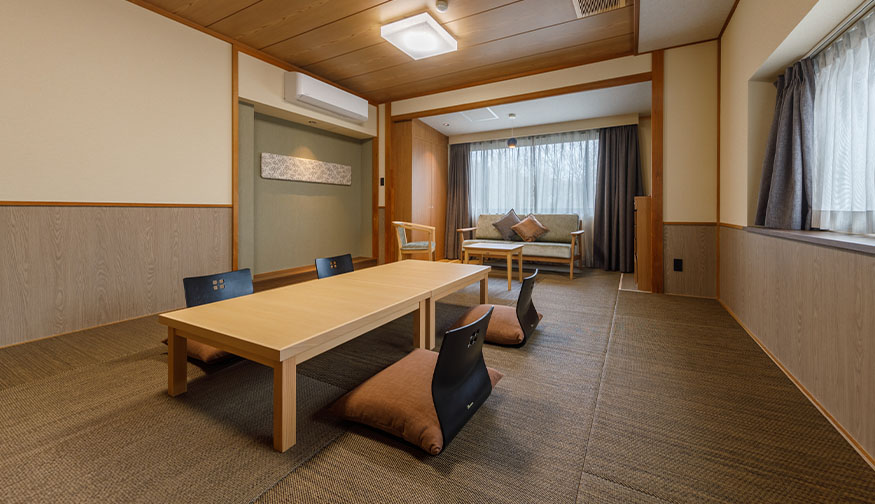 角部屋広め和室の詳細写真