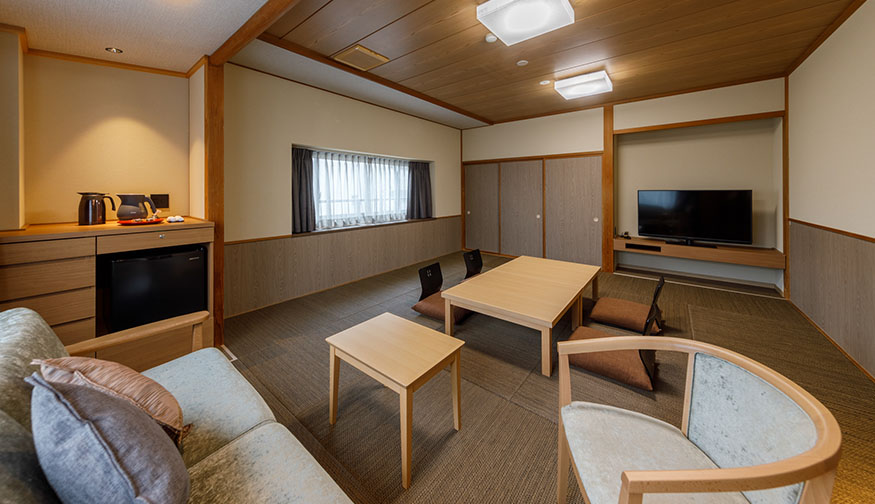 角部屋広め和室の詳細写真